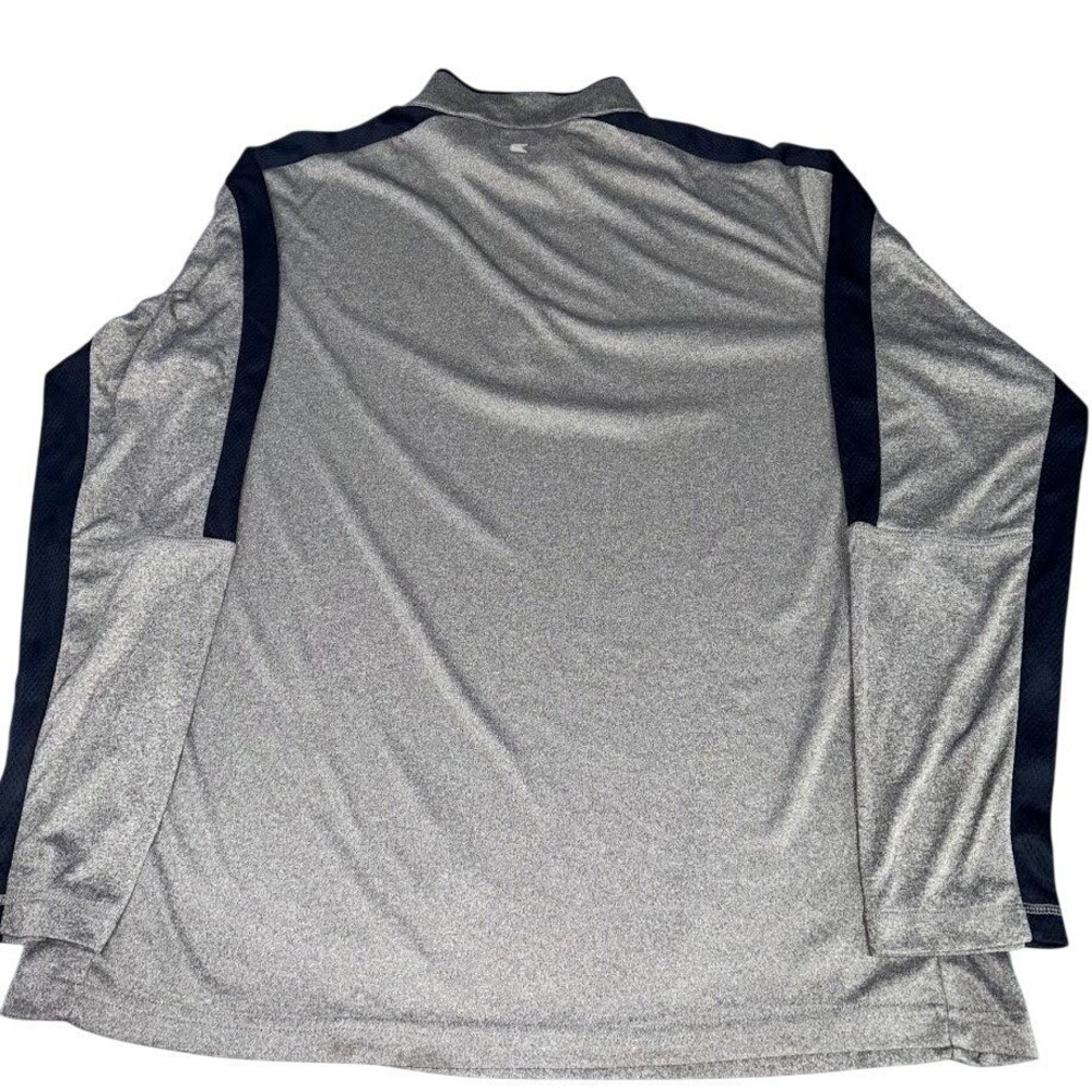 Ole Miss Rebels Colosseum Quarter Zip Pullover Men XL Gray NCAA Performance - Picture 4 of 7